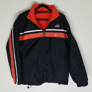 Nike Oregon Beavers Reversible Half Zip Jacket Lrg